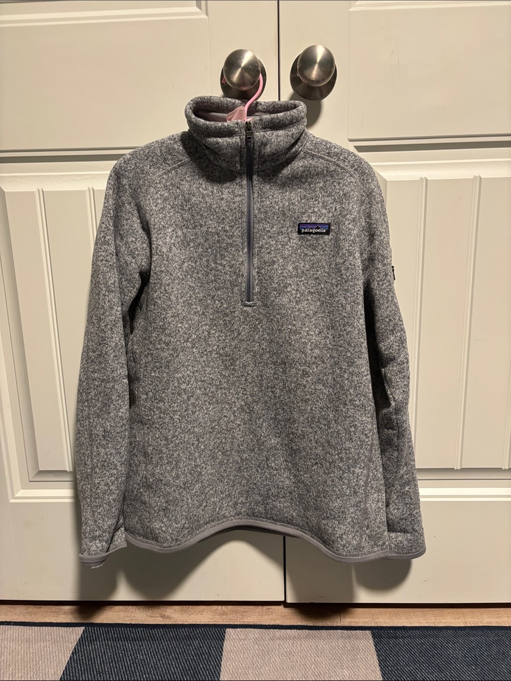 Patagonia Gray 1/4 Zip Better Sweater Pullover